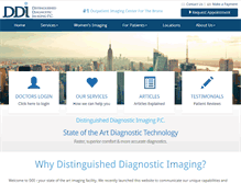 Tablet Screenshot of ddiimaging.com